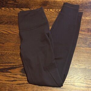 Lululemon wunder train 28” leggings size 6